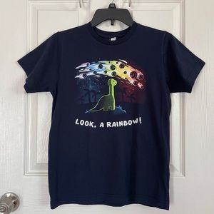 TeeTurtle Navy Dinosaur T-Shirt